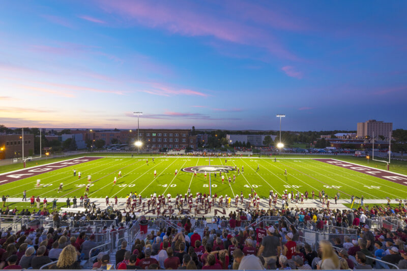 Football game at Chadron State College